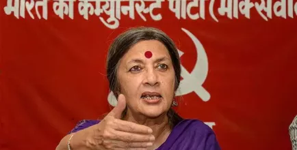 നവകേരള സദസ്: സമൂഹമാധ്യമങ്ങളിലെ വ്യാജ പ്രചാരണം; ബൃന്ദ കാരാട്ട്‌ പരാതി നൽകി